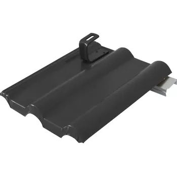 Kovová taška s držákem pro Betonpres, Bramac Cl, Besk, KM Beta RAL 7016 antracit