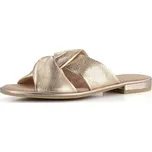 Caprice metalické kožené pantofle Platin 9-27100-42 - 39 | P683690