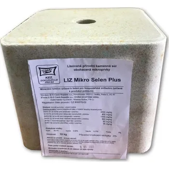 Krmivo pro hospodářské zvíře Liz minerální, pro hospodářská zvířata - 10 kg | Mikro Selen Plus