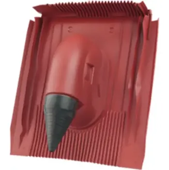 Bramac průch. taška pro solární potrubí cihlově červená