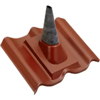 Střešní krytina Satjam ROOF anténní prostup SC-AP RAL 8017 hnědá