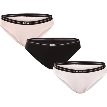 Kalhotky 3PACK dámské kalhotky BOSS vícebarevné (50510016 962) S Možnost vrácení zboží ZDARMA do 120 dnů!