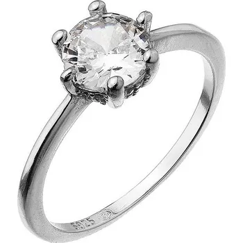 Prsten EVOLUTION GROUP CZ Stříbrný prsten se zirkonem - velikost 54 - 15013.1