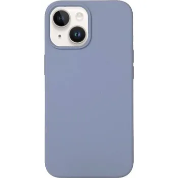 Pouzdro na mobilní telefon Silikonový kryt pro iPhone 14 - modrošedý