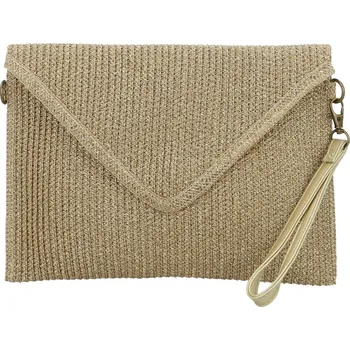 Módní dámská plesová kabelka Atina, zlatá