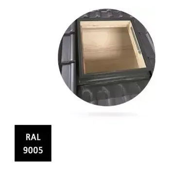 Bramac Luminex 60 60x60 ALU černá RAL 9005