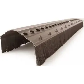 Pás hřebene s kartáčem 62mm/1bm hnědý