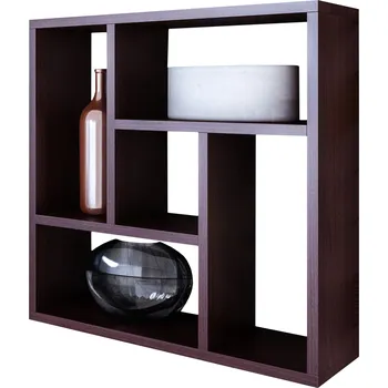 police Polička laminovaná deska Matkam 64,5 x 21 cm wenge