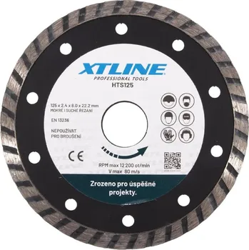 Řezný kotouč Kotouč diamantový 150mm turbo XTLINE