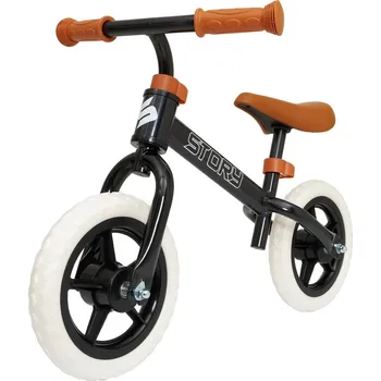 Odrážedlo Dětské odrážedlo Story Run Racer, Černé