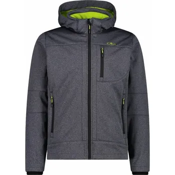 Pánská softshellová bunda CMP Melange Clima Protect outdoorová bunda - 0 - šedá - 50