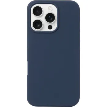 Pouzdro na mobilní telefon Silikonový kryt pro iPhone 16 Pro Max - tmavě modrý