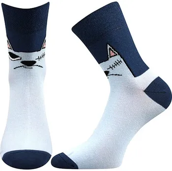 Pánské ponožky BOMA & LONKA Ponožky Xantipa 67 CAT Modrá Velikost: 35/38