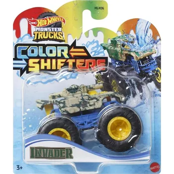 autodráha Mattel Hot Wheels Monster Trucks Color Shifters HGX06 Invader