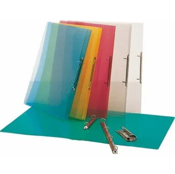 Desky A4 kroužkové průsvitné - 2 - kroužek / kouřová