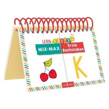 První čtění Lernraupe - Mix-Max Erste Buchstaben - Corina Beurenmeister