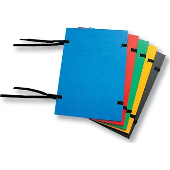 Spisové desky s tkanicí prešpánové - černá