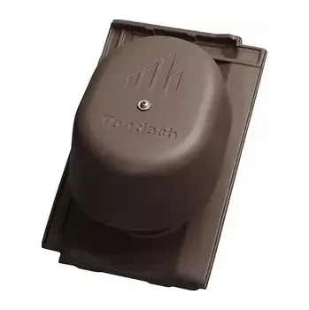 Střešní krytina Tondach Contiton 12 (Stodo 12) komplet odvětrání tmavě hnědá engoba