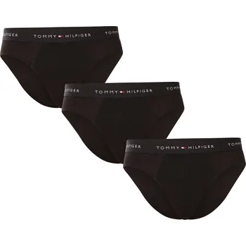 Slipy 3PACK pánské slipy Tommy Hilfiger černé (UM0UM03471 0WE) XXL UM0UM03471 0WE Možnost vrácení zboží ZDARMA do 120 dnů!