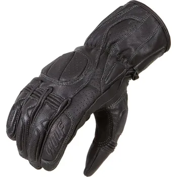 Moto rukavice Wolf Furia Black Kožené rukavice na motorku