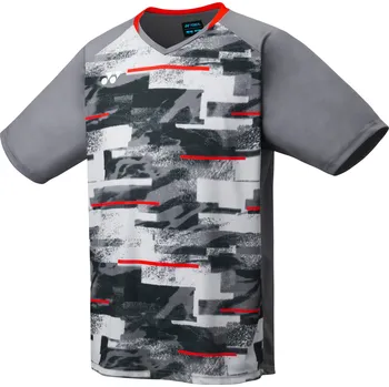 Chlapecké tričko Dětské tričko Yonex Crew Neck Shirt YJ0034 Jr. Gray 130 cm