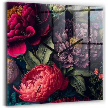 Hodiny Nástěnné hodiny Wallfluent černé 30 cm