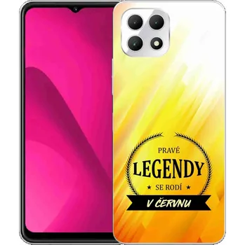 Pouzdro na mobilní telefon Gelový kryt mmCase na T-Mobile T Phone 2 - legendy v červnu žluté pozadí