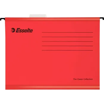 Závěsné desky Esselte Classic Collection - červená