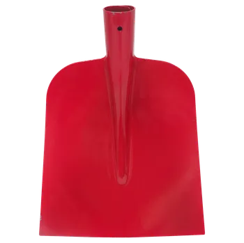 Lopata TOPTRADE lopata ocelová, stájová, holštýnská, červený lak, profi (TOPTRADE lopata ocelová, stájová, holštýnská, červený lak, profi)