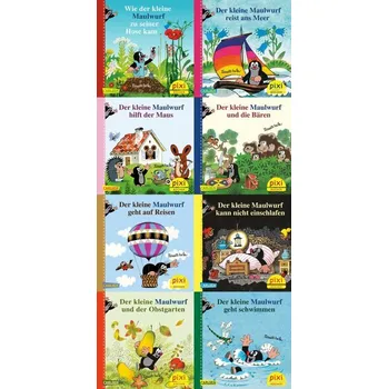 První čtění Pixi-Box 256: Der kleine Maulwurf (8x8 Exemplare) - Miler Zdeněk