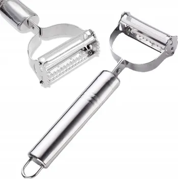 Kuchyňská škrabka ŠKRABKA NA ZELENINY A BRAMBORY MULTIFUNKČNÍ, LOUPAČ, KRÁJEČ