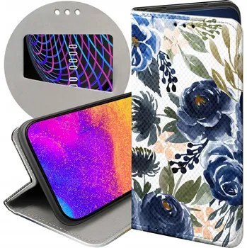 Pouzdro na mobilní telefon Flipové pouzdro Hello Case pro Samsung Galaxy A40 modré