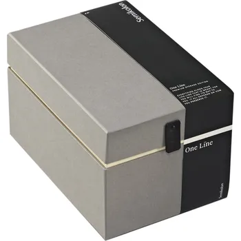 Úložný box Semikolon, Box na skladování potravin One Line vysoké šedé - Formadore