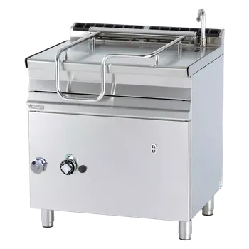 Pečicí pánev Pánev sklopná plynová 50 l nerezové dno | RM - BRM50-78G/N