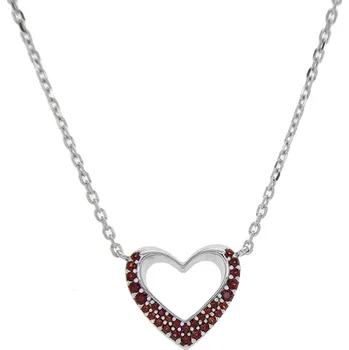 Náhrdelník Český granát náhrdelník stříbrný 170988