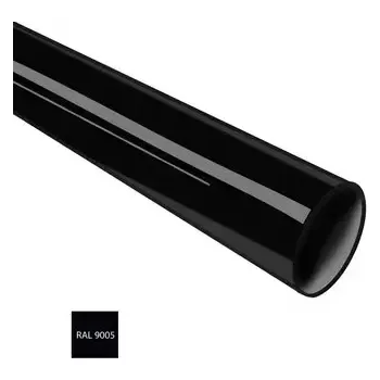 okap Pozinkovaný okapový svod Ø 80 mm délka 4000 mm v barvě černá