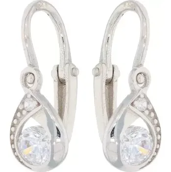 Náušnice Zlato-klenoty.cz 2587 bílá