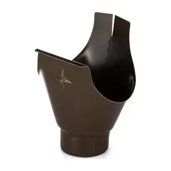 okap Pozinkovaný kotlík 250/80 mm RAL 8017 hnědá barva