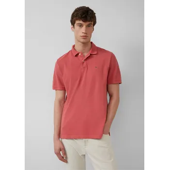 Pánské tričko s.Oliver pánské polo triko cihlové barvy Velikost: L