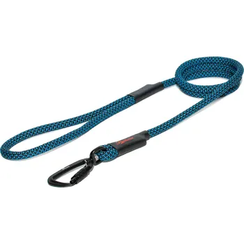 Vodítko pro psa Tamer Lanové vodítko KLASIK TWIST velký pes | Černomodré - 042 Délka: 115 cm