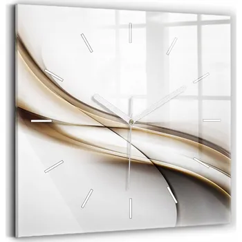 Hodiny Nástěnné hodiny Wallfluent šedé odstíny 30 cm