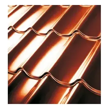 plechová krytina Satjam ROOF CLASSIC PE25 červenohnědá RAL 3009