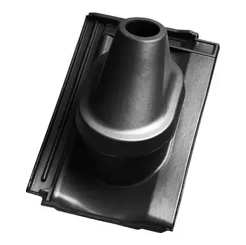 Střešní krytina Tondach Contiton 12 (Stodo 12) komplet odvětrání Amadeus černá glazura