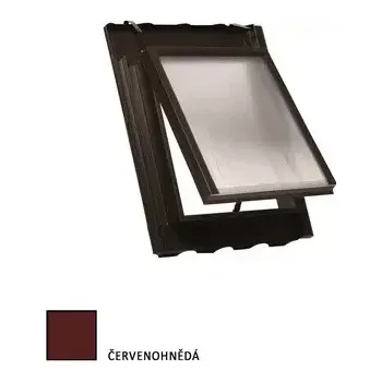 Střešní vikýř Speciál 500x600mm Bramac AT, KM Beta-nová červenohnědá