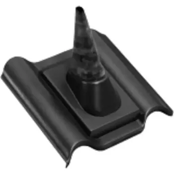 plechová krytina Satjam Grande Plus antenní prostup RAL 9005 černá