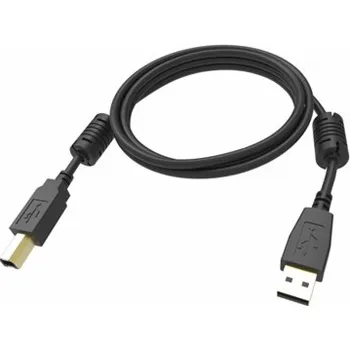 Datový kabel Vision Professional - Kabel USB - USB (M) do USB typ B (M) - USB 2.0 - 2 m - černá