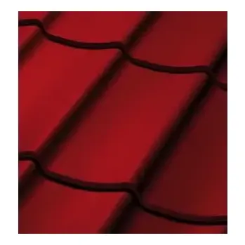 plechová krytina Satjam Trend PE25 RAL 3011 červená