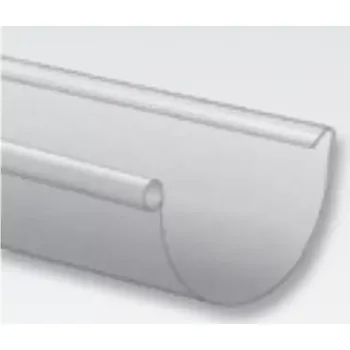 okap Lindab R 150 podokapní žlab 6 m tmavě červená