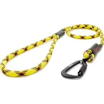 Vodítko pro psa Tamer Lanové vodítko KLASIK TWIST velký pes | Krajta žlutá - 114 Délka: 175 cm