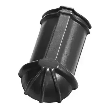 pálená krytina Tondach Hranice ukončení hřebenáče 21 cm nárožní dlouhé glazura Amadeus černá